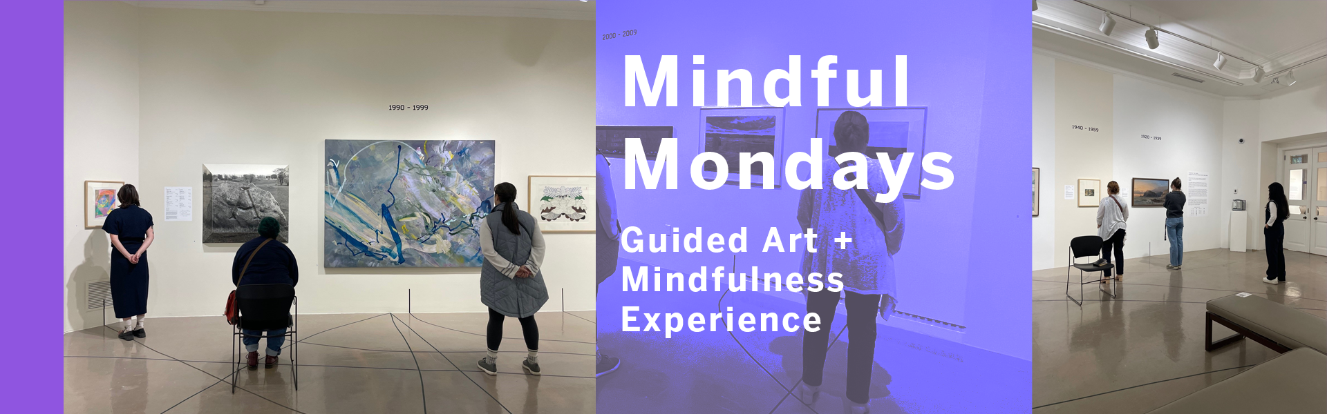 Mindful Mondays, art and mindfulness at the gallery